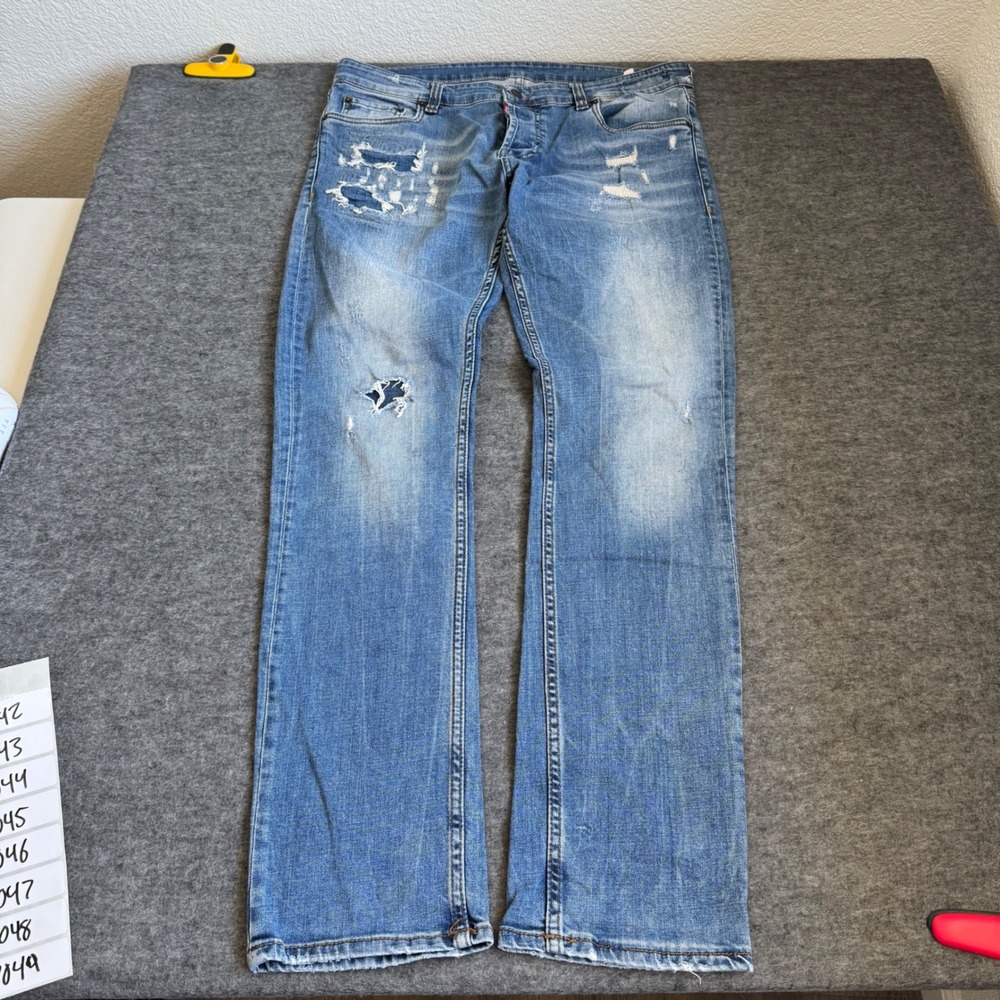 Dsquared2 Cool Guy Jean Men Distressed Denim Made in Italy Size 52 IT (35x32)
